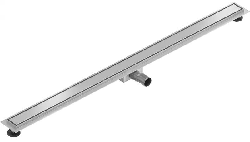 Mexen Lapos rozsdamentes acél zuhanyfolyó 110 cm minta M13, 2 az 1-ben, 1010110