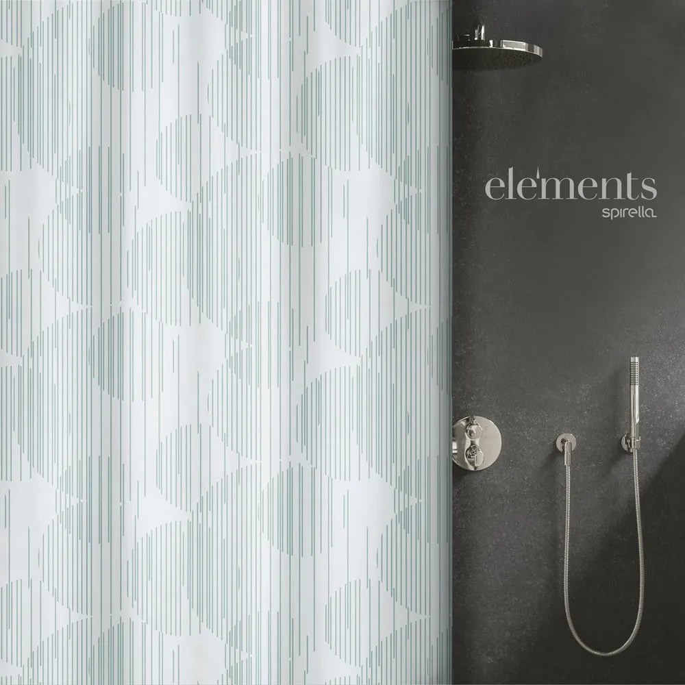 Zuhanyfüggöny 180x200 cm Raio – Spirella