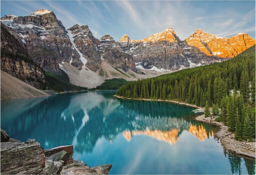 Flizelin fotótapéta Flizelin Design Hegyi tükröződés 152x104