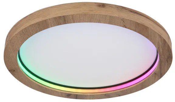 Globo 41374-24R - LED RGBW Dimmelhető mennyezeti lámpa BRANZA LED/24W/230V + távirányító