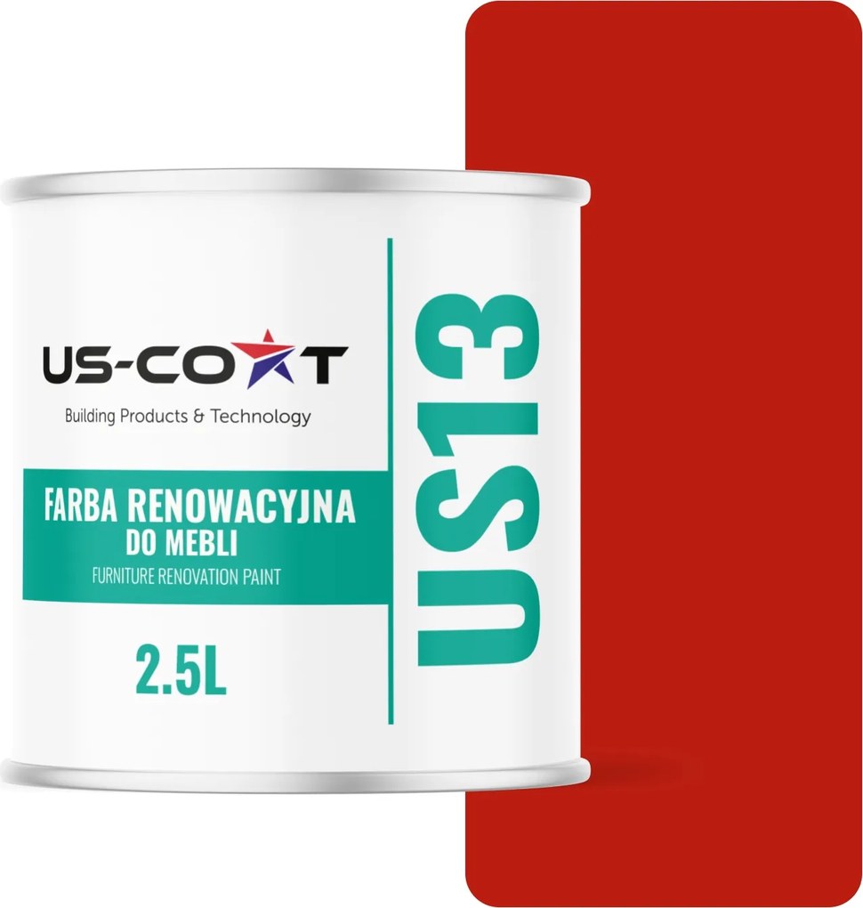 Konyhabútor Festék Szekrény Frontok Piros Ral 3020 Matt 2,5L