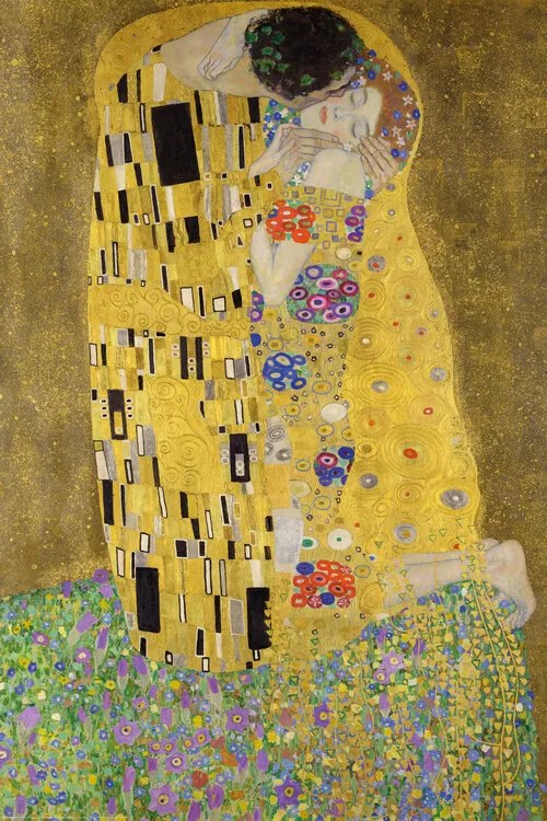 XXL Poszter Gustav Klimt - The Kiss