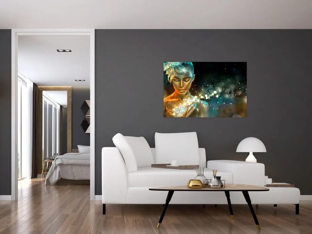 Az arany tündér képe (90x60 cm)
