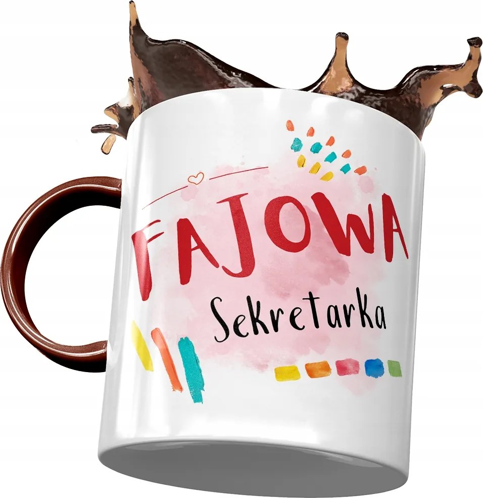 Bordó Bögre Titkárnőnek Cool Titkárnő Nyomtatott Fotóval