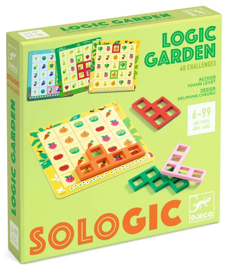 Logikai játék - Logikus kert - Logic garden