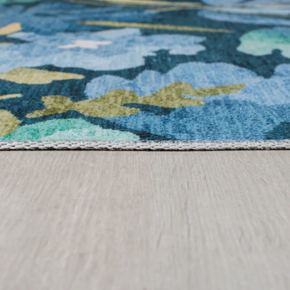 Kék mosható szőnyeg 170x120 cm Alyssa - Flair Rugs