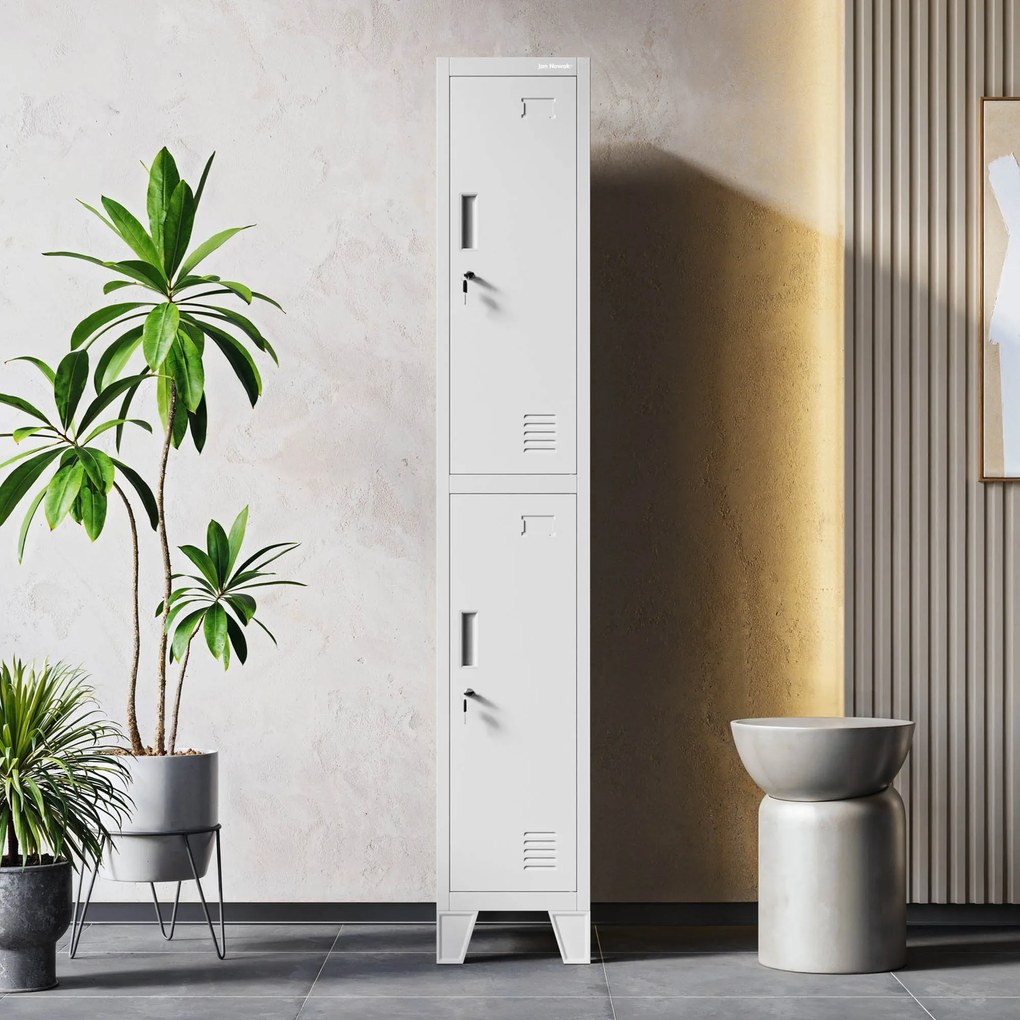 BHP munkaruhaszekrény szürke: BARTEK 1 Plus