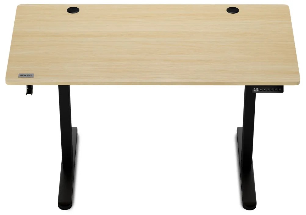 Állítható magasságú elektromos íróasztal Nojo 120x60cm Black Pine