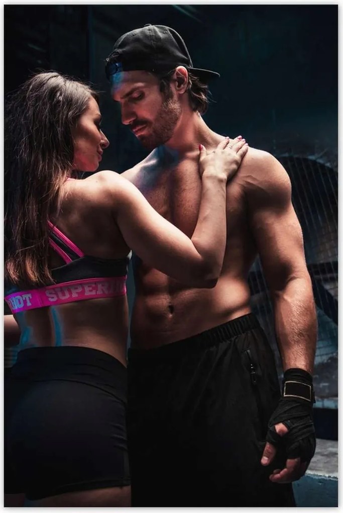 Poszterek 80x120 Szerelem az edzőteremből Erő