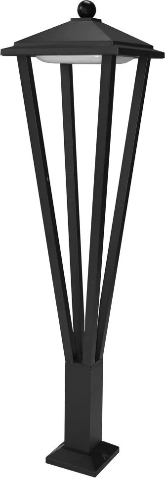 Italux modern kültéri állólámpa bons fekete itxofl-22474-l-bk