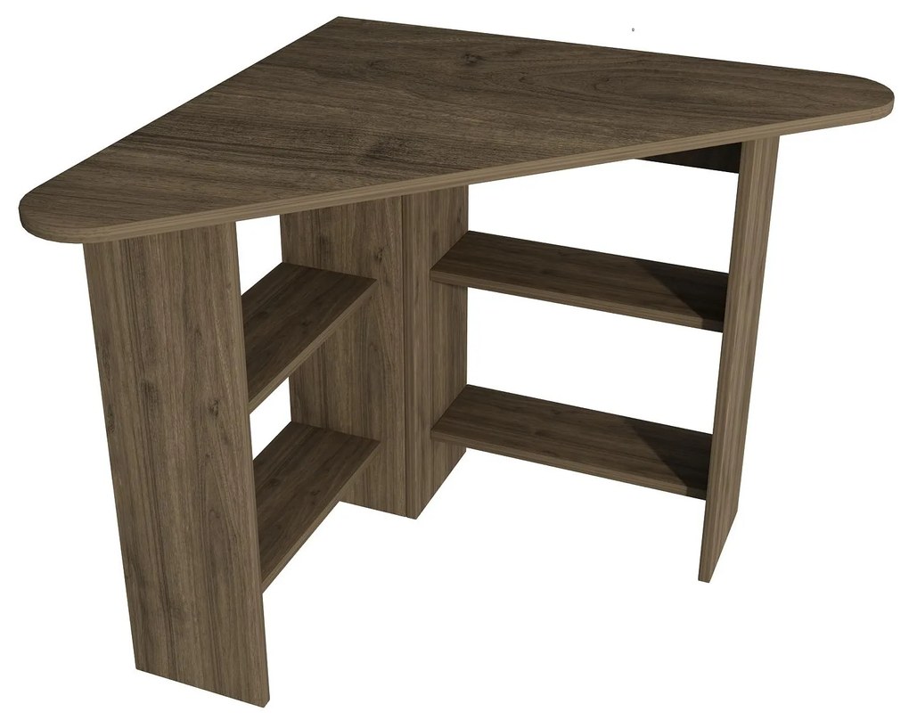 Rohový PC asztal Sabeni 2 (dió) . 1094879
