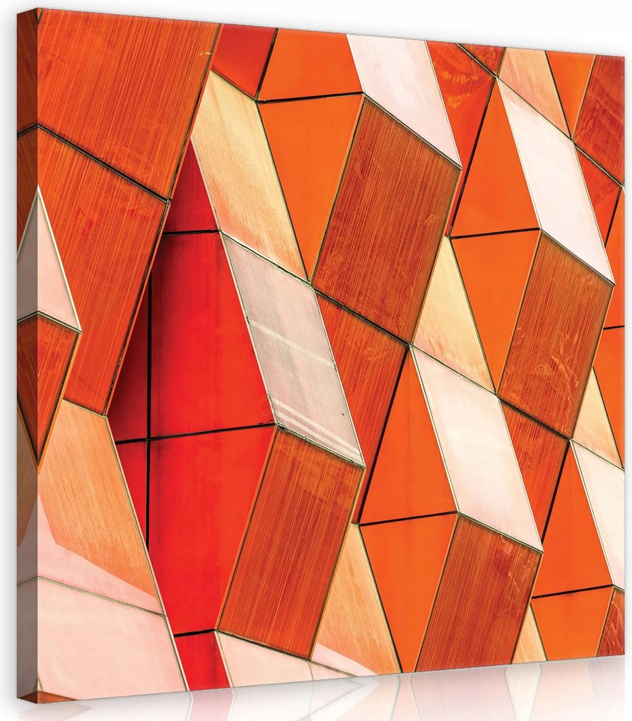 Vászonkép 40x40 Geometrikus figurák modern építészet absztrakt