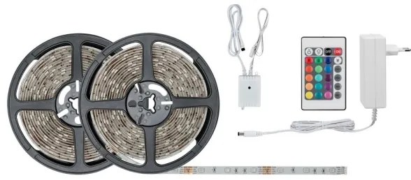Paulmann 78980 - LED RGB/28W Dimmelhető szalag SIMPLED 10m 230V + távirányító