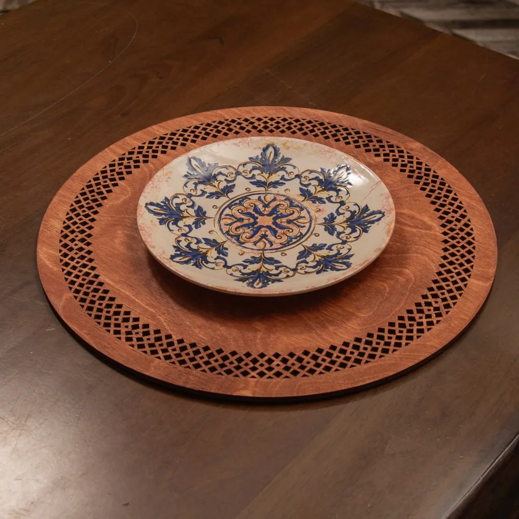 Seljuk tálca, rózsaszín, 36×36 cm – TR790PYN1140