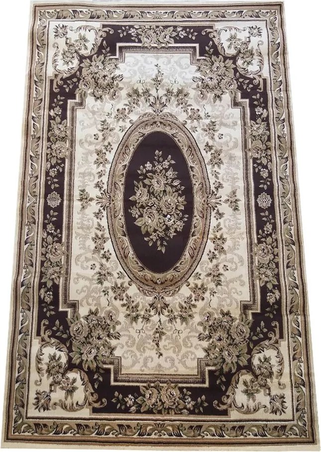 Exkluzív darab szőnyeg barna 04 160x220