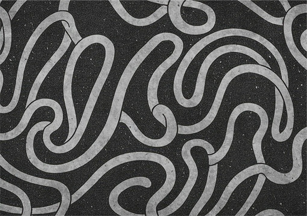 Dekoratív Fotótapéta Furnér Flizelin Csavaros formák 312x219