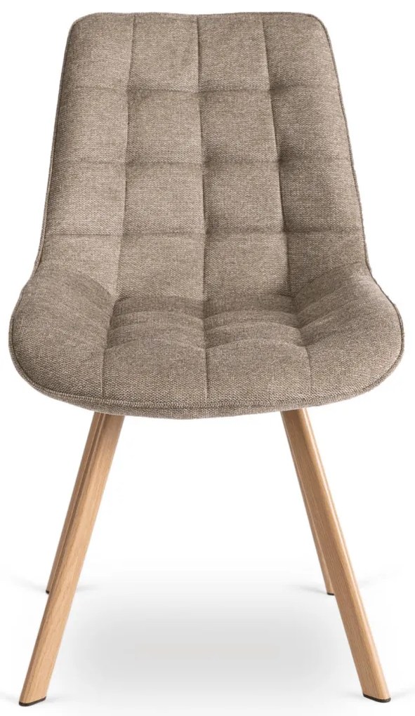 KATHY Kárpitozott Étkezőszék Sötét Bézs Színben