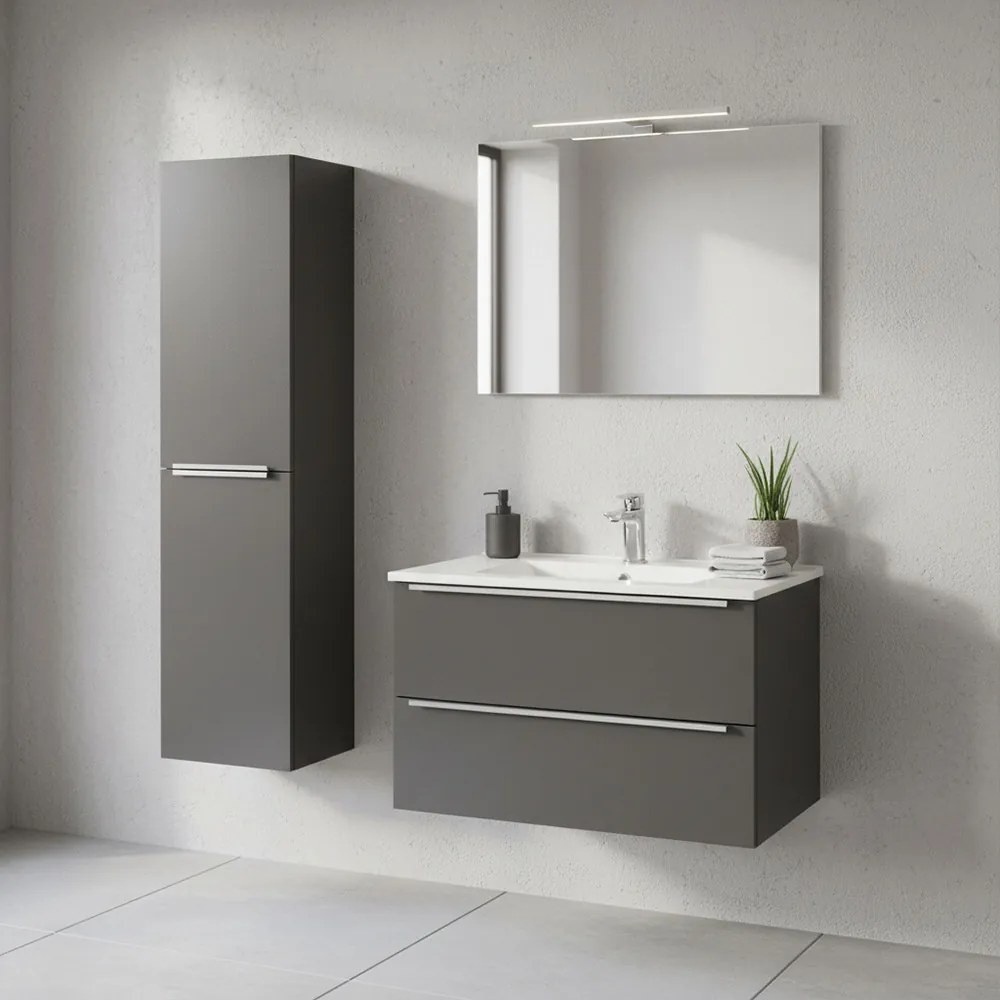 Vario Trim 35 függesztett oldal szekrény antracit-antracit