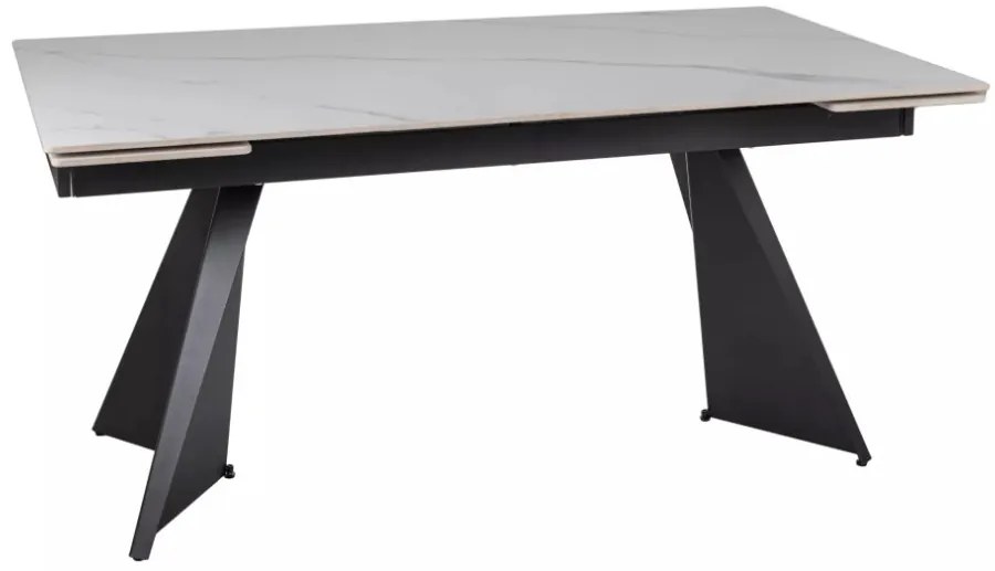 Laconi bővíthető étkezőasztal fehér 160-220 cm