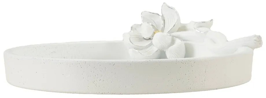 Poligyanta dekoratív tálca ø 21 cm Magnolia – Mauro Ferretti