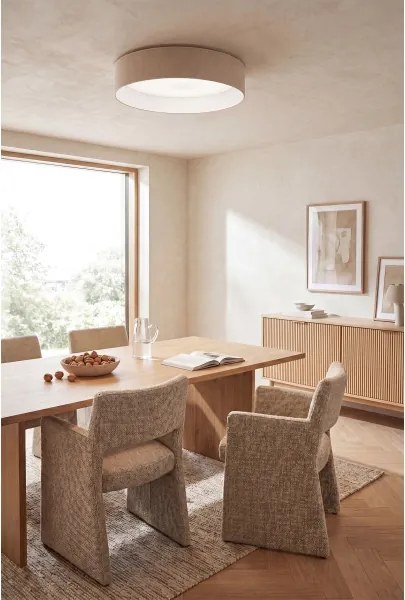 Brilagi-LED dimmelhető lámpa VELVET SM. VARI 24W/230V 3000-6500K, átmérő 45 cm, krémszínű + távirányító