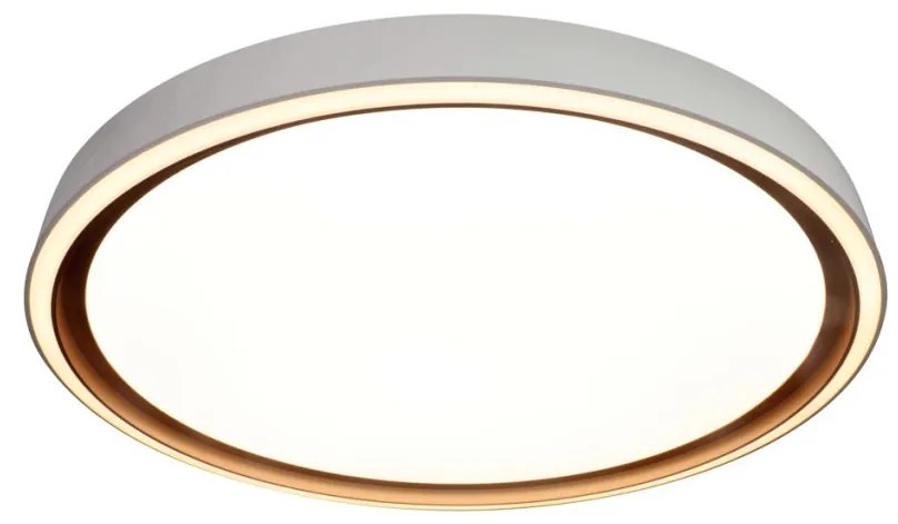 Italux Rende PLF-63728-3K4K6K-GD-WH-SL Süllyesztett mennyezeti lámpa 1x47W/LED 3000K|4000K|6000K 6500lm IP44