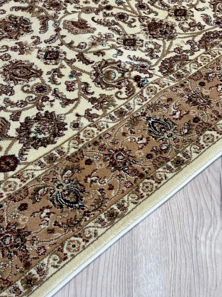 Aristocrat 3958 klasszikus mintájú krém szőnyeg 60x220 cm