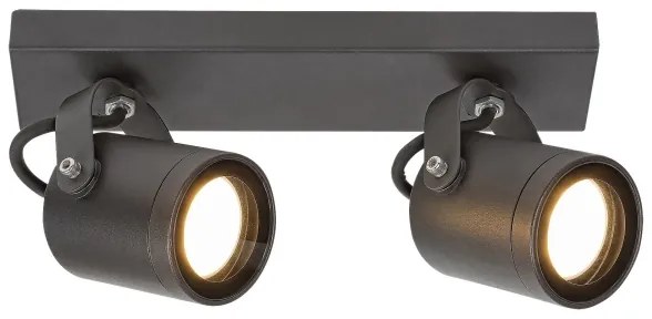 Rabalux - Kültéri fali spotlámpa 2xGU10/35W/230V IP44