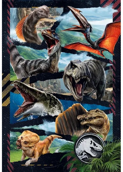 Jurassic World Battle Zone 300 db-os puzzle Clementoni