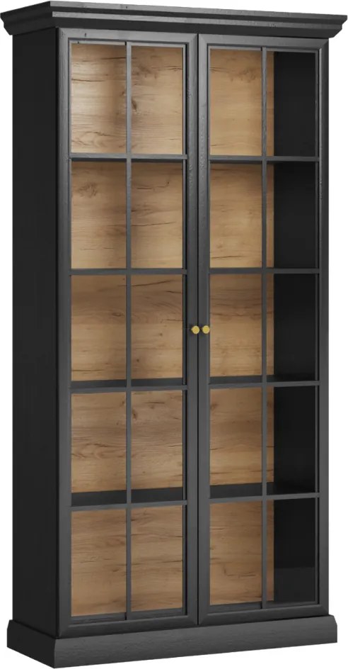 Vitrin, fekete grafit, LOCCA W2D