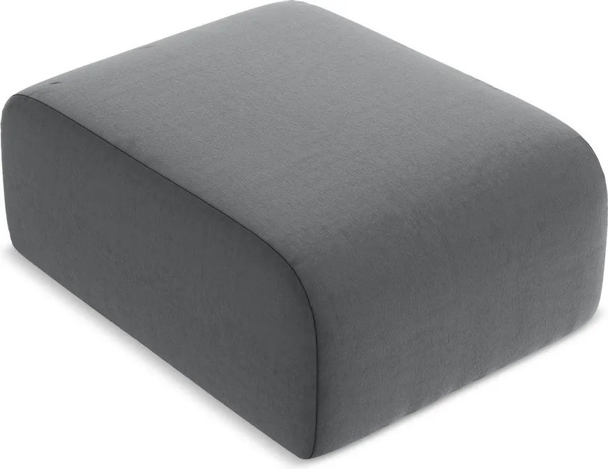 Szürke bársony lábtartó Lani – Makamii