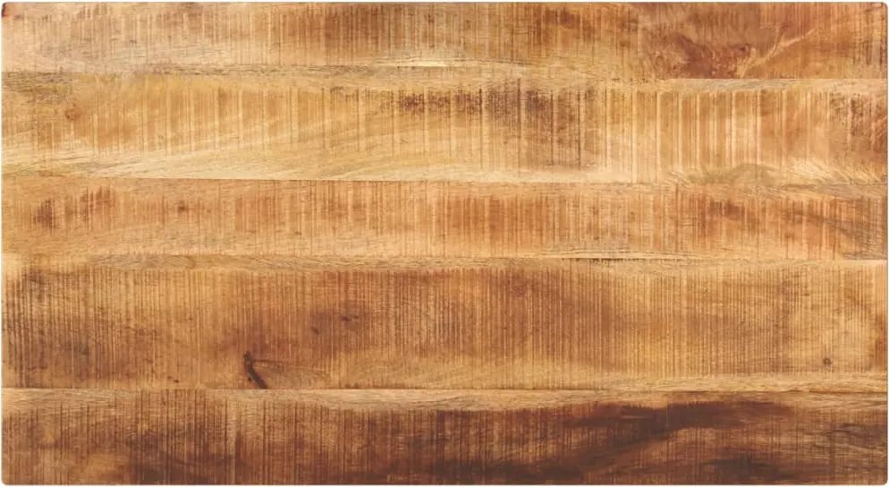 vidaXL tömör nyers mangófa téglalap alakú asztallap 100 x 50 x 3,8 cm