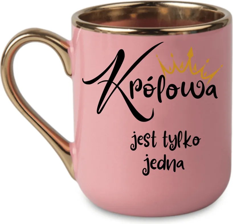 Elegáns bögre „a királynő csak egy van” 330 Rózsaszín