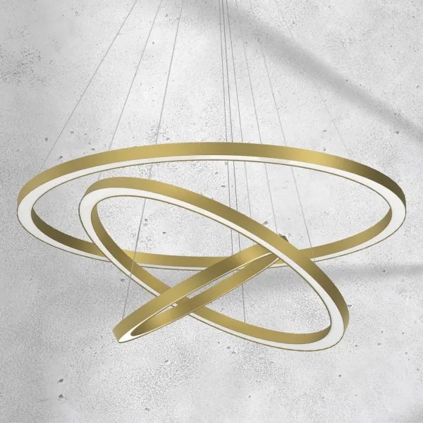 LED Csillár zsinóron GALAXIA LED/85W/230V arany