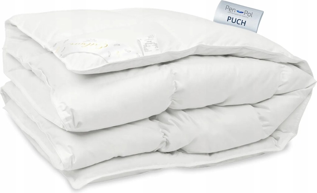Pihe-puha paplan 160x200 Egész éves Exclusive, 95% Pihe-puha, 100% Fehér Pamut