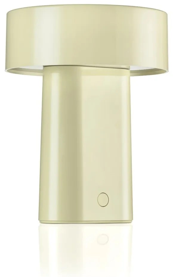 Világoszöld műanyag LED asztali lámpa (magasság 18 cm) Oblong – Zone