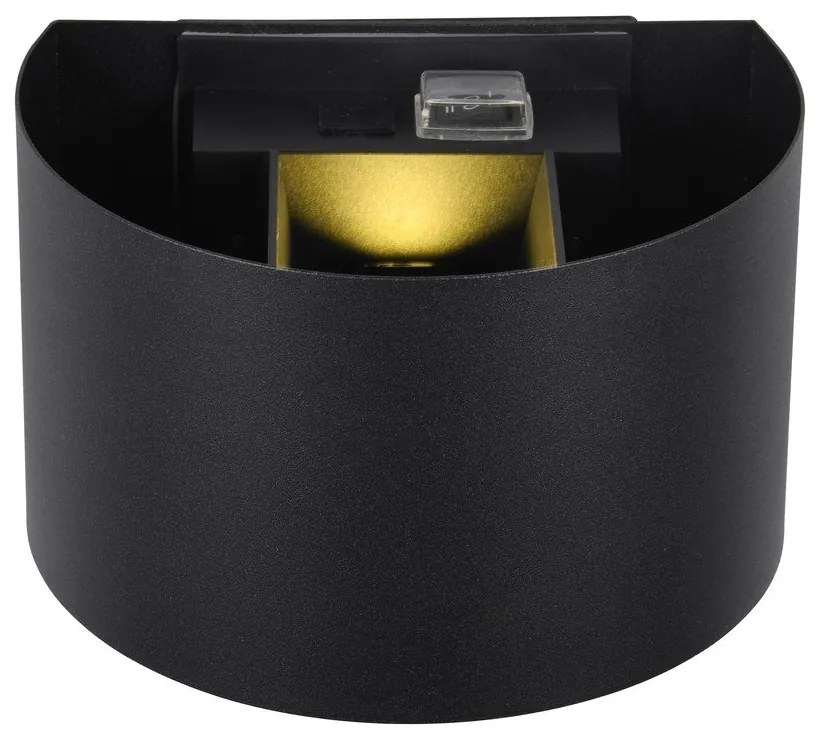 Fekete LED fali lámpa Talent – Trio