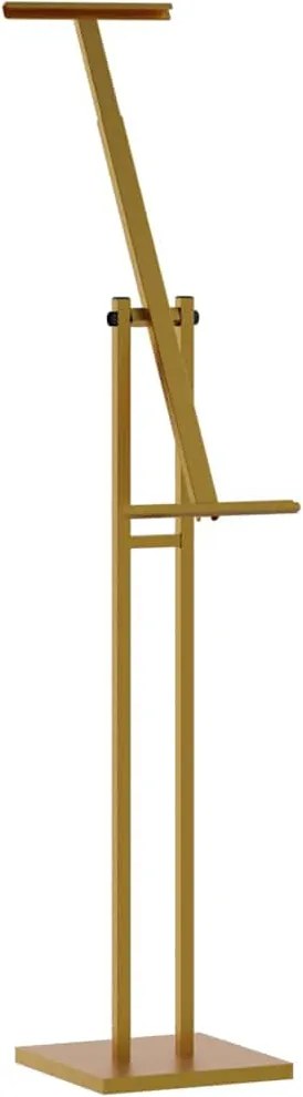 vidaXL Kiállító Állvány Arany 26,5 x 26,5 x 150 cm Acél