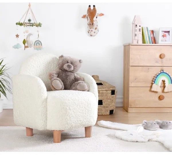 Gyerekfotel DORY fehér