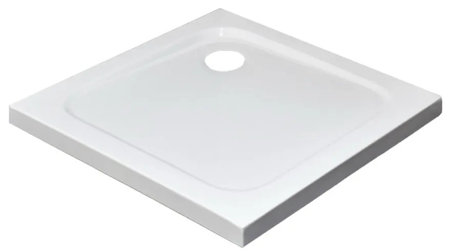 Modena Slim szögletes alacsony akril zuhanytálca 90x90 cm