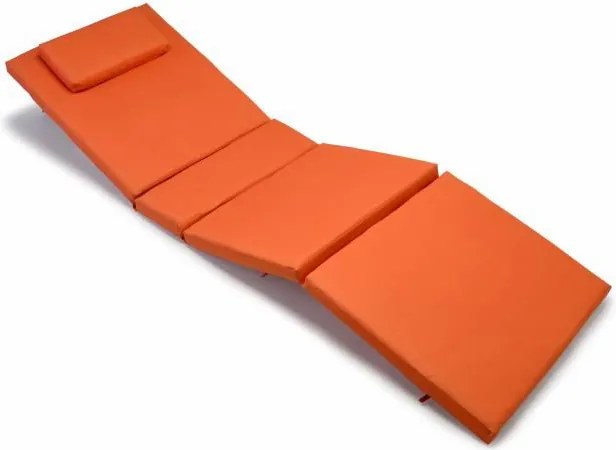 Párna nyugágyhoz Garth - narancssárga