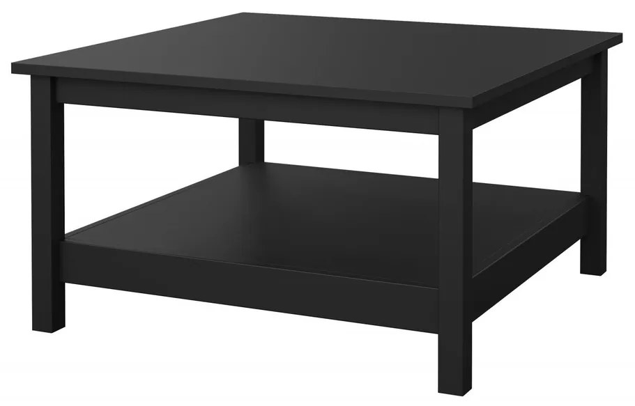 Real dohányzóasztal, fekete