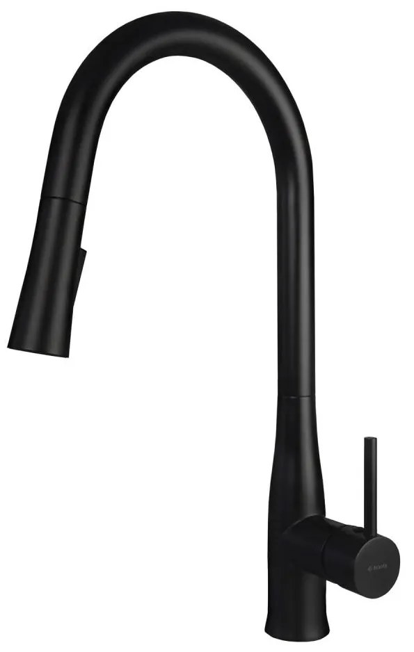 Deante BDH_N72M - Mosogatócsap kihúzható permetezővel LUKRECJA fekete