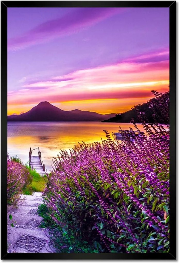 Poszterek keretben 40x60 Gyönyörű tájkép Tájkép