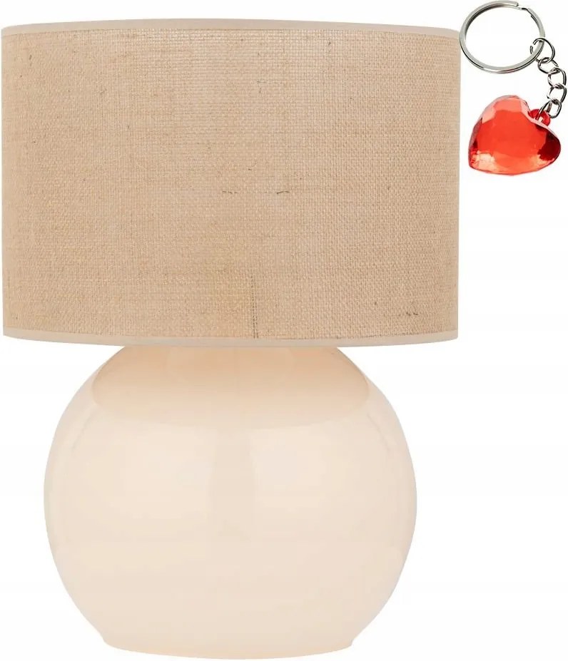 Palla Ecru 5437 Tk Lighting éjjeli asztali lámpa