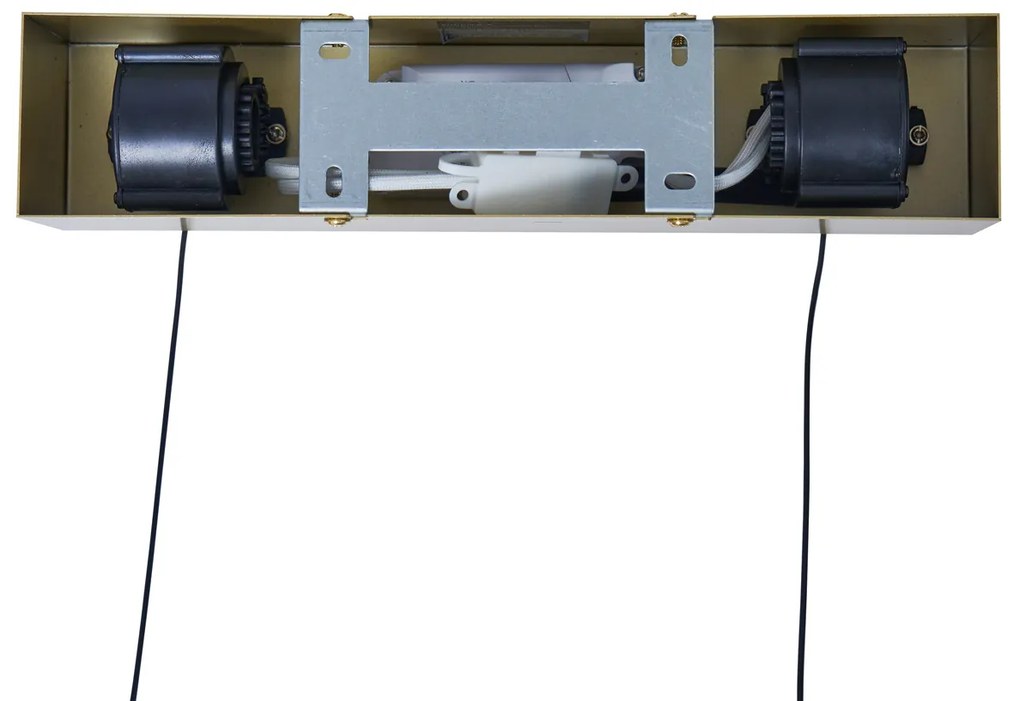 Modern függőlámpa sárgaréz LED-del, 3 lépésben dimmelhető Easylift - Straight