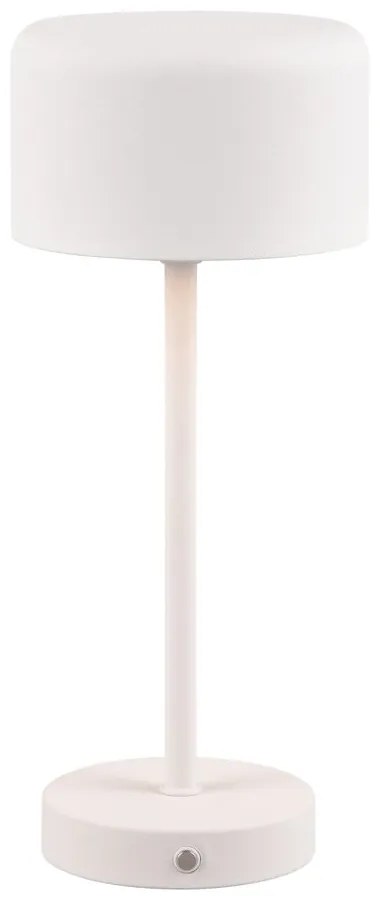 Fehér LED szabályozható asztali lámpa (magasság 30 cm) Jeff – Trio