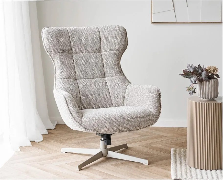 Krémszínű fotel Turin – House Nordic