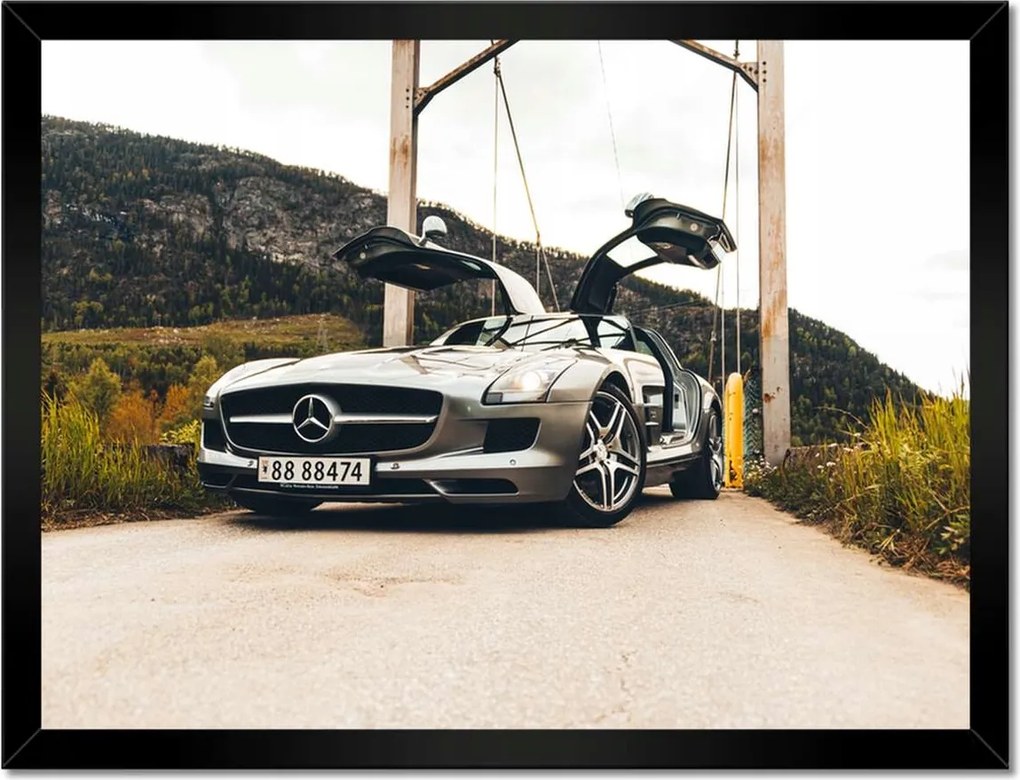 Poszterek keretben 40x30 Mercedes Autó