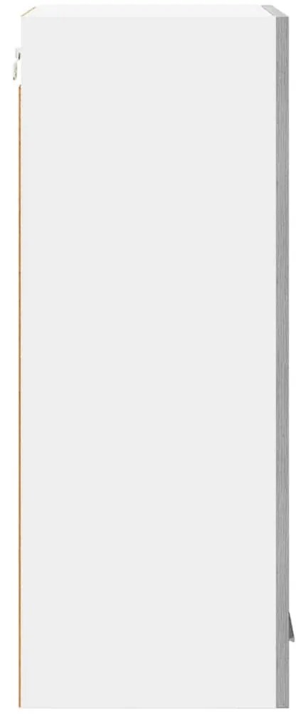 Függő szekrény Riga Szürke Sonoma és fehér 40 x 31 x 80 cm